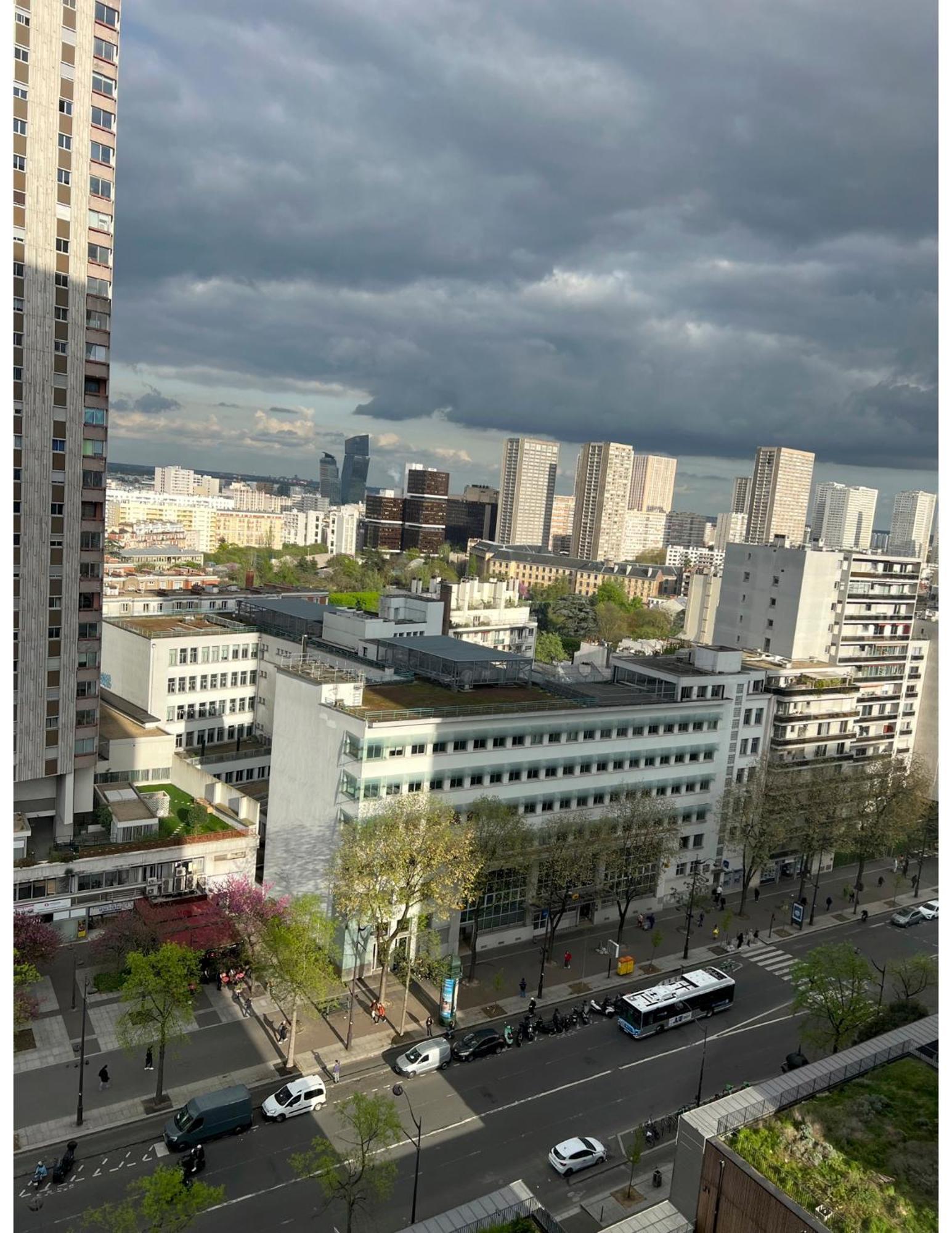 Chic 2 Rooms Paris13 With View Eksteriør billede